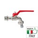 Поливочный кран шаровый Bonomi Arno 3/4” алюминиевая ручка, 73000206R Поливочный кран шаровый Bonomi Arno 3/4” алюминиевая ручка, 73000206R