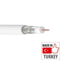 Кабель телевізійний Borsan RG6/U4-F-CCS (BR.R6/U4-F-CCS)