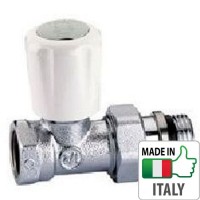 Кран радиаторный термостатический Caleffi 1/2” HВ прямой, гигроскопический колпачок