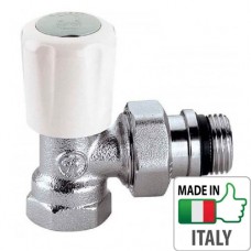 Кран радиаторный термостатический Caleffi 1/2” HВ угловой, гигроскопический колпачок