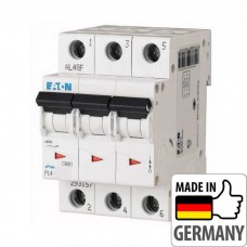 Автоматический выключатель PL4 Eaton, 32А, 3-полюсный PL4-B32/3