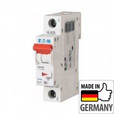 Автоматичний вимикач PL7 Eaton, 10А, 1-полюсний PL7-B10/1