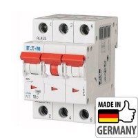 ⚡Автоматический выключатель Eaton PL7-D10/3, 10А, 3P, D, 10кА (263419)