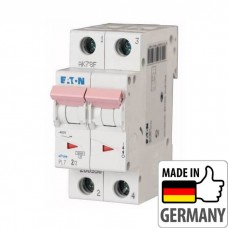 Автоматичний вимикач PL7 Eaton, 2А, 2-полюсний PL7-D2/2