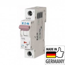 Автоматичний вимикач PL7 Eaton, 32А, 1-полюсний PL7-C32/1 (262707)