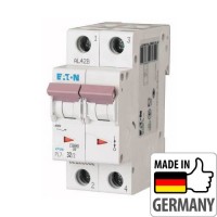 ⚡Автоматический выключатель Eaton PL7-D32/2, 32А, 2P, D, 10кА (263384) ⚡Автоматический выключатель Eaton PL7-D32/2, 32А, 2P, D, 10кА (263384)