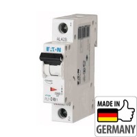 Автоматичний вимикач Eaton PL7-B40/1, 40А, 1P, B, 10кА (262690)