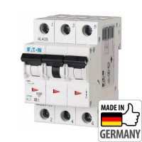 ⚡Автоматический выключатель Eaton PL7-D40/3, 40А, 3P, D, 10кА (263425)