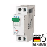 ⚡Автоматический выключатель Eaton PL7-C6/1N, 6А, 1+N, C, 10кА (262746)