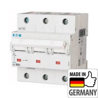 Автоматичний вимикач Eaton PLHT-B50/3, 50А, 3P, B, 25кА (248028) Автоматичний вимикач Eaton PLHT-B50/3, 50А, 3P, B, 25кА (248028)