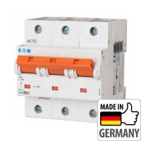 Автоматичний вимикач Eaton PLHT-B63/3, 63А, 3P, B, 25кА (248029) Автоматичний вимикач Eaton PLHT-B63/3, 63А, 3P, B, 25кА (248029)