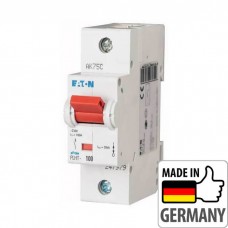 ⚡Автоматический выключатель Eaton PLHT-C100, 100А, 1P, C, 20кА (247988)