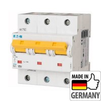 Автоматичний вимикач Eaton PLHT-C125/3, 125А, 3P, C, 15кА (248041)