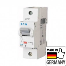 ⚡Автоматический выключатель Eaton PLHT-C80, 80А, 1P, C, 20кА (247987)
