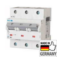 Автоматичний вимикач Eaton PLHT-D80/3, 80А, 3P, D, 20кА (248048) Автоматичний вимикач Eaton PLHT-D80/3, 80А, 3P, D, 20кА (248048)