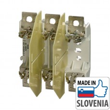 Тримач ножового запобіжника ETI 3-полюсний серії PK00/3 (M8-M8)