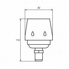 Сумеречный датчик Euroelectric "New", 10А (ST-307(10))