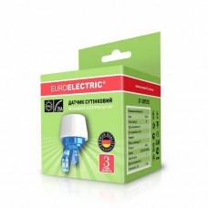 Сумеречный датчик Euroelectric "New", 25А (ST-307(25)) Сумеречный датчик Euroelectric "New", 25А (ST-307(25))