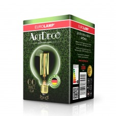 Декоративная лампа "шар" Eurolamp ArtDeco G95 60W E27 2700K dimmable Декоративная лампа "шар" Eurolamp ArtDeco G95 60W E27 2700K dimmable