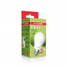 Світлодіодна LED лампа Eurolamp ЕКО серія "D" А50 7W E27 4000K Світлодіодна LED лампа Eurolamp ЕКО серія "D" А50 7W E27 4000K