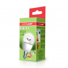 Светодиодная LED лампа Eurolamp ЕКО серия "D" G45 прозрачная 5W E27 4000K