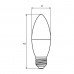 Светодиодная LED лампа Eurolamp ЕКО серия "D" CL 6W E27 3000K Светодиодная LED лампа Eurolamp ЕКО серия "D" CL 6W E27 3000K