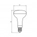 Світлодіодна LED лампа Eurolamp ЕКО серія "D" R50 6W E14 3000K