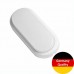 Стельовий LED-світильник Eurolamp овальний накладний 12W 5500K для ЖКХ