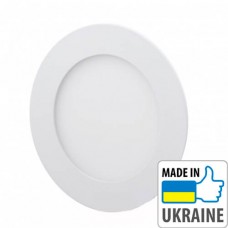 Светильник Eurosvet LED-R-120-6 6Вт, 6400К, круглый (120мм) Светильник Eurosvet LED-R-120-6 6Вт, 6400К, круглый (120мм)