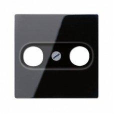 Накладка на TV+R-розетку Jung ECO profi. Цвет "Антрацит" (арт. A561BFTVAN)