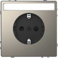 MTN2302-6050 Розетка з/к с полем для надписи Merten D-Life "Никель" MTN2302-6050 Розетка з/к с полем для надписи Merten D-Life "Никель"