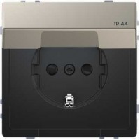 MTN2314-6050 Розетка з/к и крышкой IP44 Merten D-Life "Никель" MTN2314-6050 Розетка з/к и крышкой IP44 Merten D-Life "Никель"