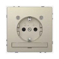 Розетка з з/к та LED модулем Merten D-Life. Колір Сахара Розетка з з/к та LED модулем Merten D-Life. Колір Сахара