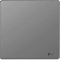 Клавіша одинарна IP44 Merten D-Life. Колір Нержавіюча сталь Клавіша одинарна IP44 Merten D-Life. Колір Нержавіюча сталь