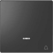 MTN3325-6034 Клавиша одинарная для LED звонок Merten D-Life "Антрацит"