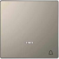 MTN3325-6050 Клавиша одинарная для LED звонок Merten D-Life "Никель"
