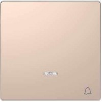 MTN3325-6051 Клавиша одинарная для LED звонок Merten D-Life "Шампань"