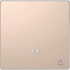 MTN3325-6051 Клавиша одинарная для LED звонок Merten D-Life "Шампань"