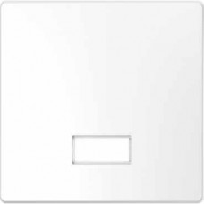 MTN3350-6035 Клавиша одинарная с полем для символа Merten D-Life "Белый Лотос"