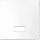 MTN3350-6035 Клавиша одинарная с полем для символа Merten D-Life "Белый Лотос"