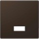MTN3350-6052 Клавиша одинарная с полем для символа Merten D-Life "Мокко"