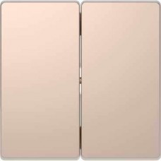 MTN3400-6051 Клавиша двойная Merten D-Life "Шампань"