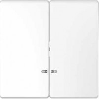 MTN3420-6035 Клавиша двойная с LED-индикацией Merten D-Life "Белый Лотос"