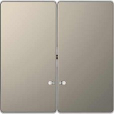 MTN3420-6050 Клавиша двойная с LED-индикацией Merten D-Life "Никель"