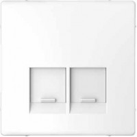 MTN4572-6035 Накладка для 2-хмод. розетки с пылезащитными шторками Merten D-Life "Белый Лотос" MTN4572-6035 Накладка для 2-хмод. розетки с пылезащитными шторками Merten D-Life "Белый Лотос"