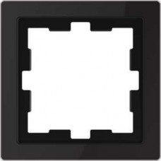 Рамка D-Life 1-постовая черный оникс (MTN4010-6503)