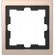 Рамка 1-постова Merten D-Life. Колір Шампань