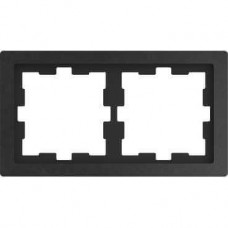 Рамка 2-постовая Merten D-Life Базальт