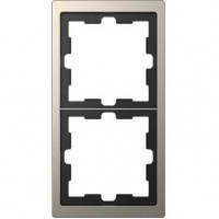 Рамка 2-постова Merten D-Life. Колір Нікель