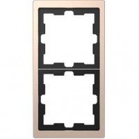 Рамка 2-постова Merten D-Life. Колір Шампань